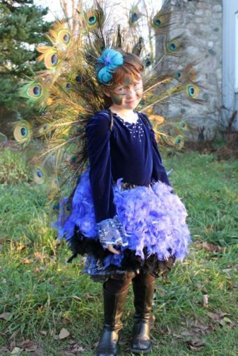 peacock costume homemade