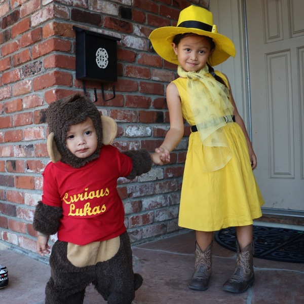 The Girl in the Yellow Hat & Curious Lukas