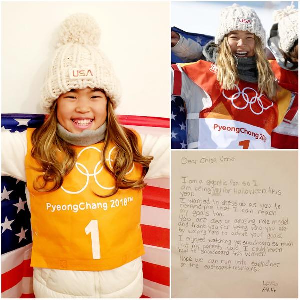Chloe Kim for the Gold!