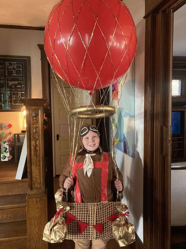 A Mighty Hot Air Balloon Pilot 
